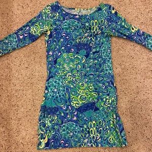 Lilly pulitzer 3/4 sleeve dress